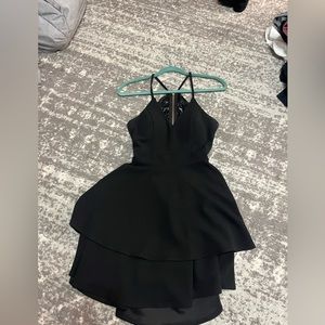 Formal black dress